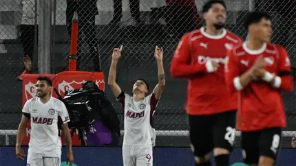 Walter Bou marcó para Lanús la última vez en Avellaneda.