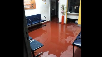 exploto un radiador en el hospital onativia de calzada