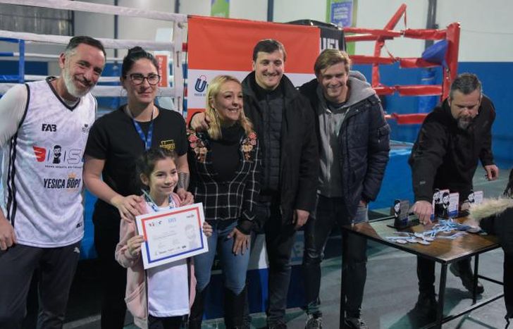 Hubo medallas para todos los chicos que participaron de la exhibición.