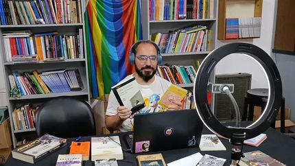 Pablo Ruocco, en uno de sus seminarios virtuales. Pablo Ruocco, en uno de sus seminarios virtuales.