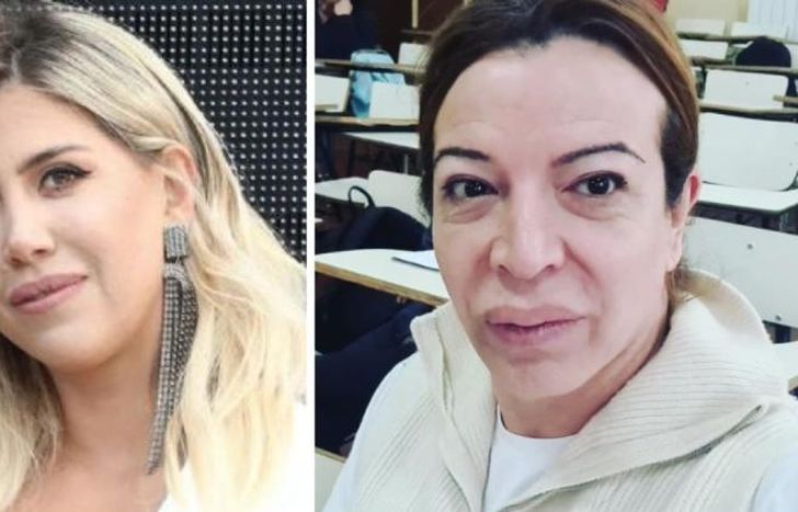 Wanda Nara le dedicó un lindo mensaje a Lizy Tagliani cuando iba a rendir en la UNLZ.