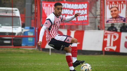 Franco Rodríguez, mediocampista de Los Andes. Franco Rodríguez, mediocampista de Los Andes.