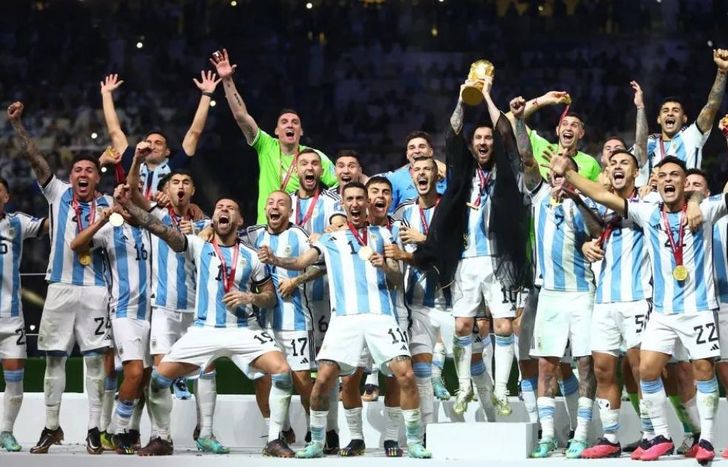 Se separó un futbolista de la Selección Argentina.