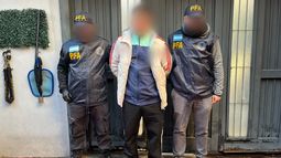 La detención fue realizada por la Policía Federal.
