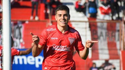 Kestler hizo dos goles en su regreso al once titular de Los Andes.