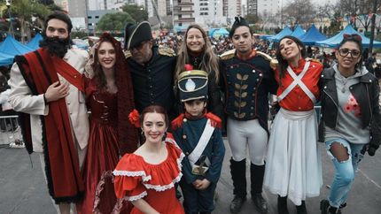 miles de familias celebraron el dia de la ninez en lomas
