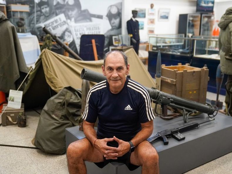 Luis Escobedo integraba el plantel de Los Andes cuando recibió la orden de reincorporarse al Ejército.