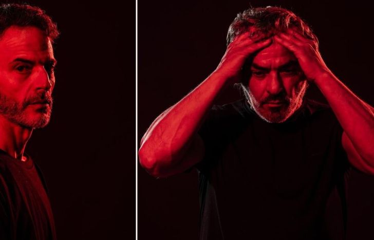 Gustavo Pardi y Roberto Vallejos, actores de la obra.