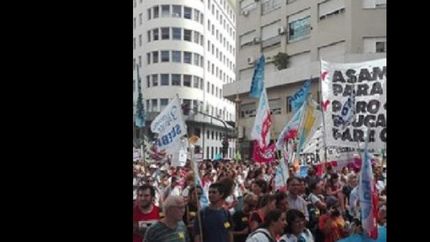 a pesar de los descuentos, se espera un gran acatamiento al paro docente