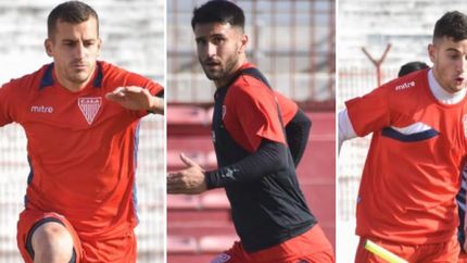 Cortizo, Arbello y Del Bianco, las tres caras nuevas del Milrayitas. Cortizo, Arbello y Del Bianco, las tres caras nuevas del Milrayitas.