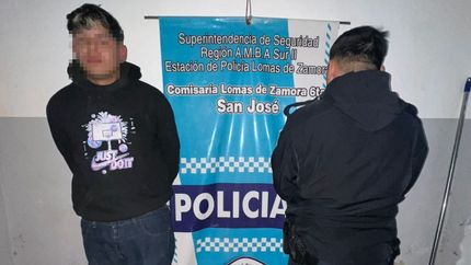 El motochorro detenido quedó a disposición de la Justicia.