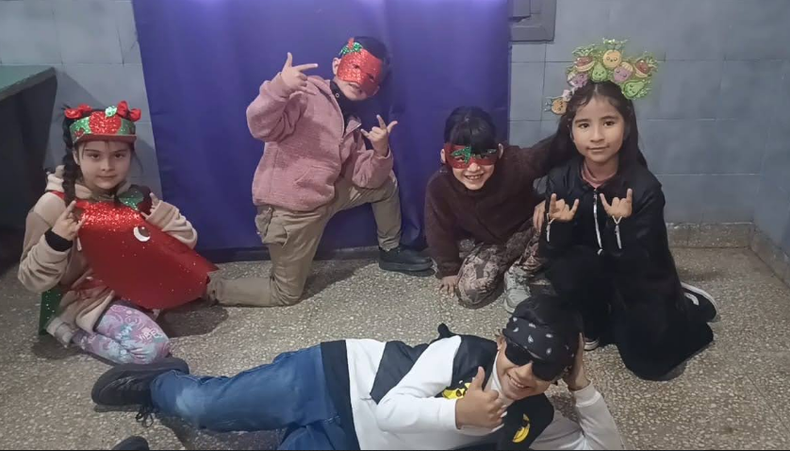 2ºB de la Escuela Primaria Francisco Sirito N° 18 de Villa Albertina participan de 