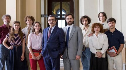 El elenco del film.
