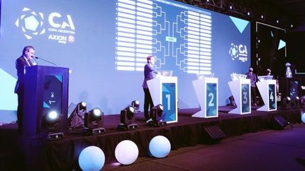 El sorteo se realizó en el predio de la AFA. El sorteo se realizó en el predio de la AFA.