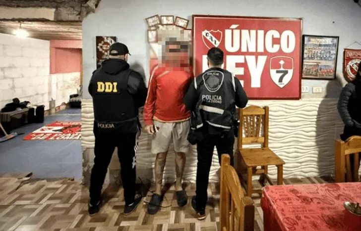 El detenido era líder de la facción Lomas de Zamora.