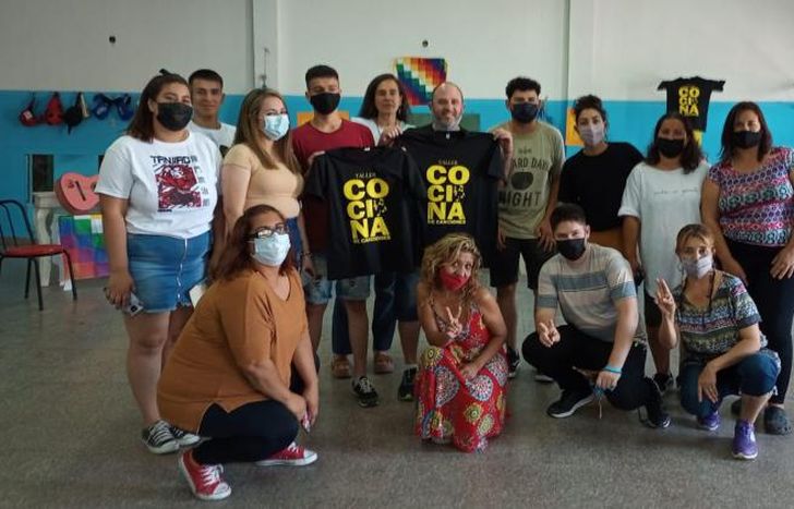 La jornada se hizo en el Centro Cultural Esperanza del Amanecer.