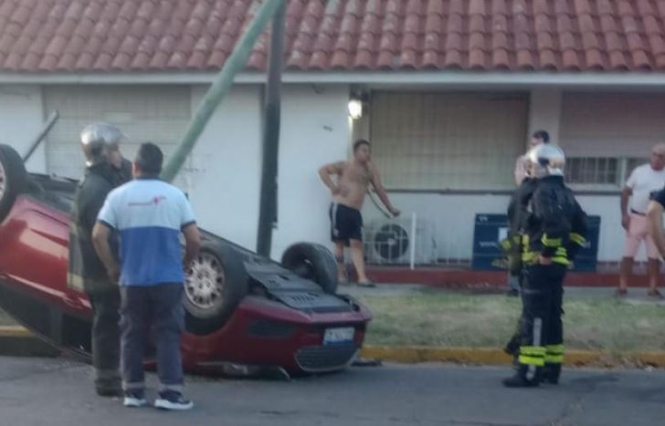 Milagrosamente el conductor no resultó herido.