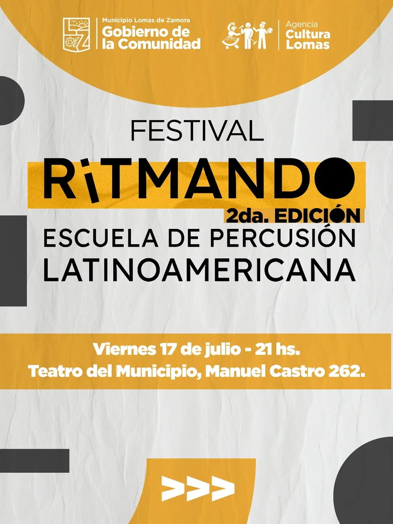 Festival Ritmando, en Lomas de Zamora. 