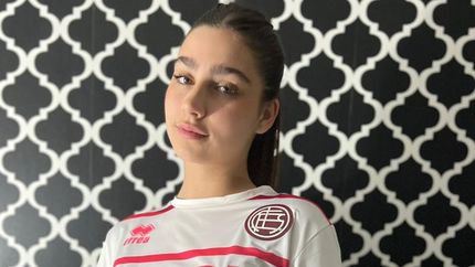 Candela Sánchez cumplió con su promesa tras el Clásico. Candela Sánchez cumplió con su promesa tras el Clásico.
