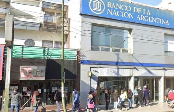 El hecho fue frente al Banco Nación de Banfield.