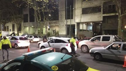 Siguen los controles nocturnos.