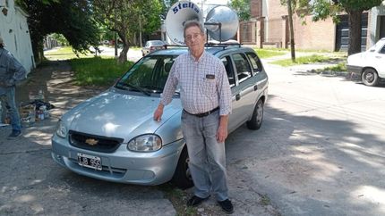 Eduardo admitió que es el propalador más antiguo en actividad de Lomas.