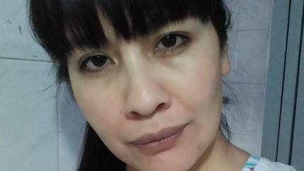 Carina Medina, la enfermera juzgada por el crimen de Adrián Quiroga.