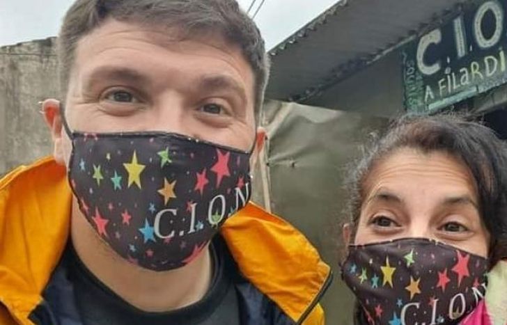 El trabajo del merendero se incrementó en plena pandemia.