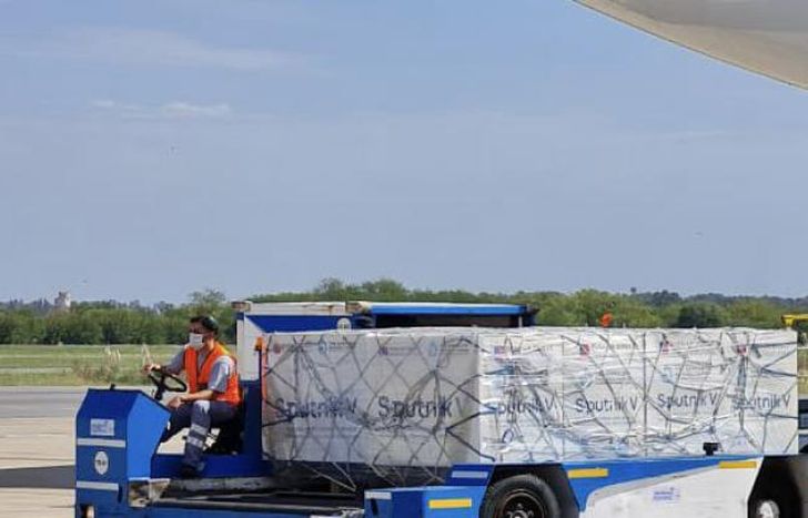 Llegó el cargamento.