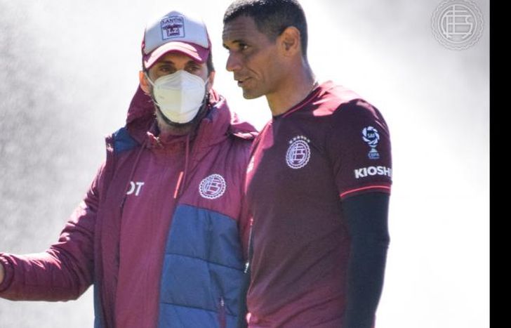 Sand volvió a las canchas el fin de semana y anotó un gol.