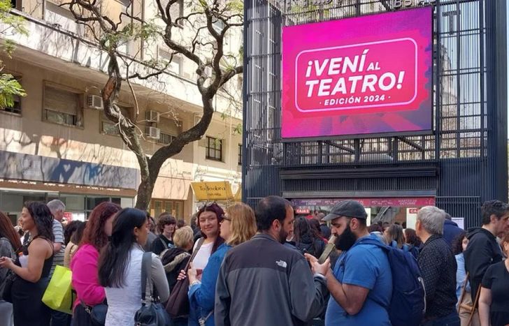 La campaña Vení al teatro, con descuentos inéditos.