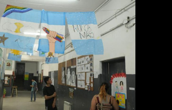 Una muestra que inundó las aulas.