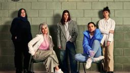 Parte del elenco.