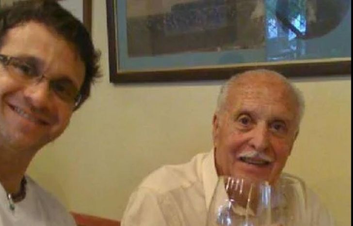 Sergio y su papá.