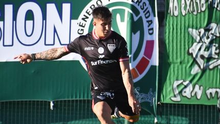 Nazareno Fernández Colombo, jugador de Los Andes. Nazareno Fernández Colombo, jugador de Los Andes.