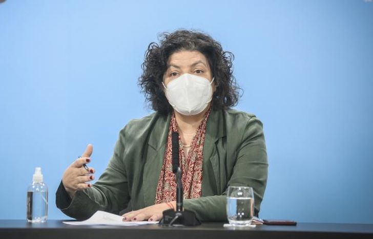 Vizzoti dijo que no hay fecha para la llegada de nuevas dosis.