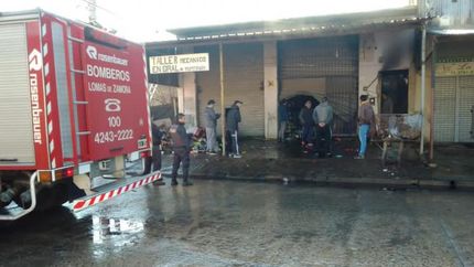 Ocurrió en un local de San Juan y Mércuri.