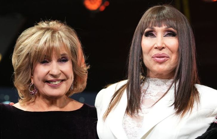 Georgina Barbarossa con Moria Casán.&nbsp;