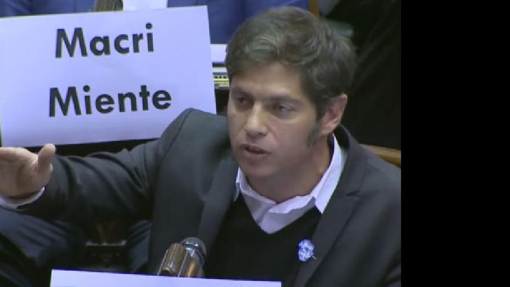 Kicillof estalló contra Peña