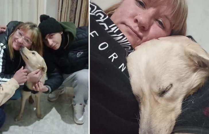 El tan anhelado reencuentro pudo concretarse gracias a la acción solidaria de Mirta. Tomi ya está con su verdadera familia.