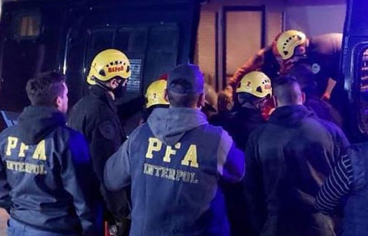 PFA realizó el operativo.
