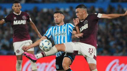 Nery Domínguez se lamentó por la derrota de Lanús ante Racing.