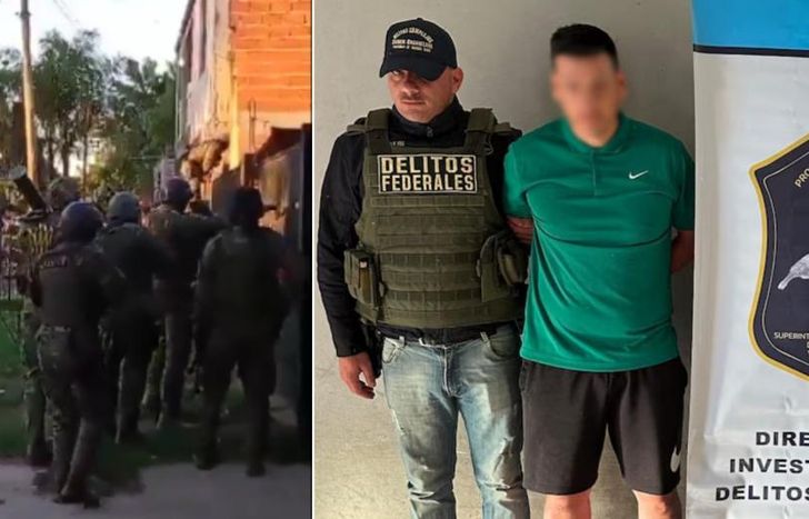 El allanamiento fue llevado a cabo en Florencio Varela.