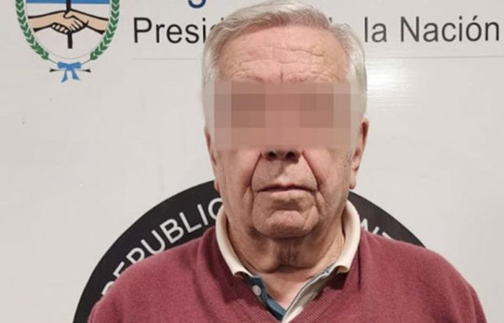 Guillermo Domínguez Matheu, tras su detención.