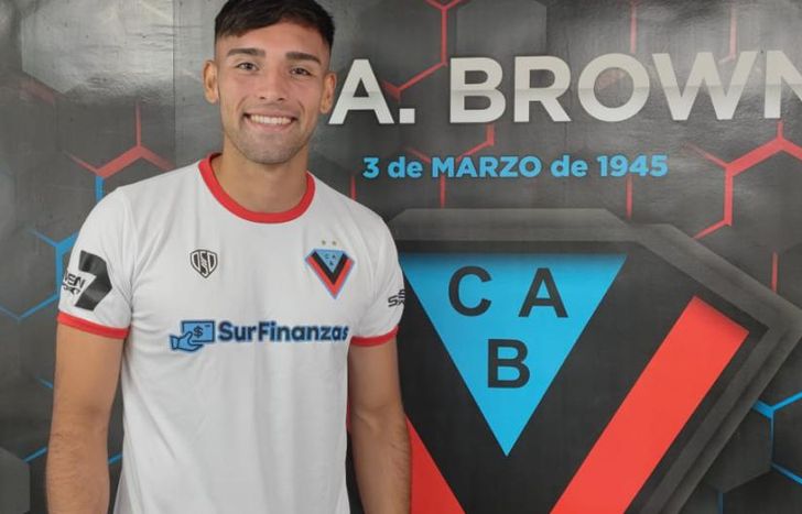 Maximiliano Heredia se sumó a Brown de Adrogué.