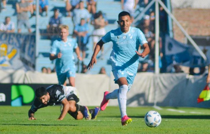 Celebró la victoria en la Patagonia.