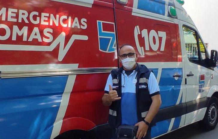 Guillermo lucha con el Coronavirus. Sabe que su trabajo es vital.