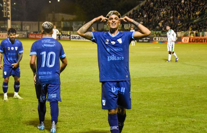 La felicidad del goleador.