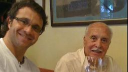 Sergio y su papá.