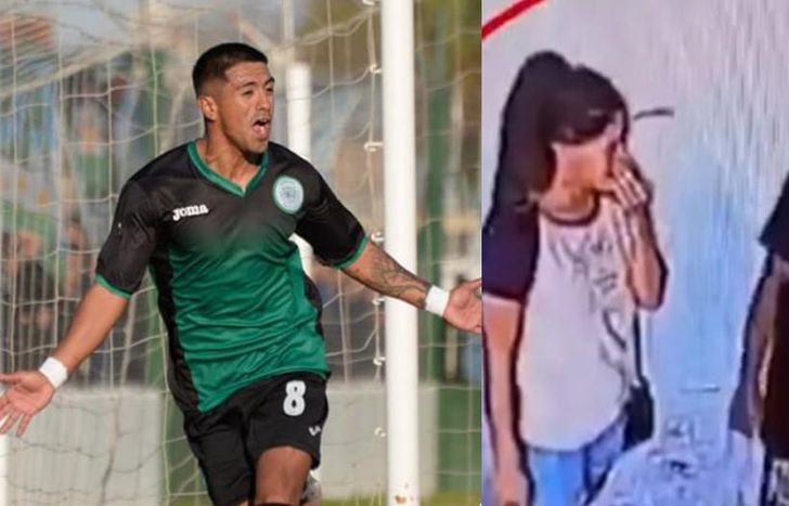 Enzo Chamorro, detenido por el femicidio de Malena Soto en un hotel alojamiento de Budge, había sido jugador de fútbol.